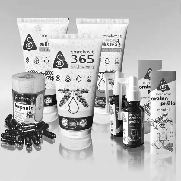 Ivo Konc izdeluje smrekovo mazilo