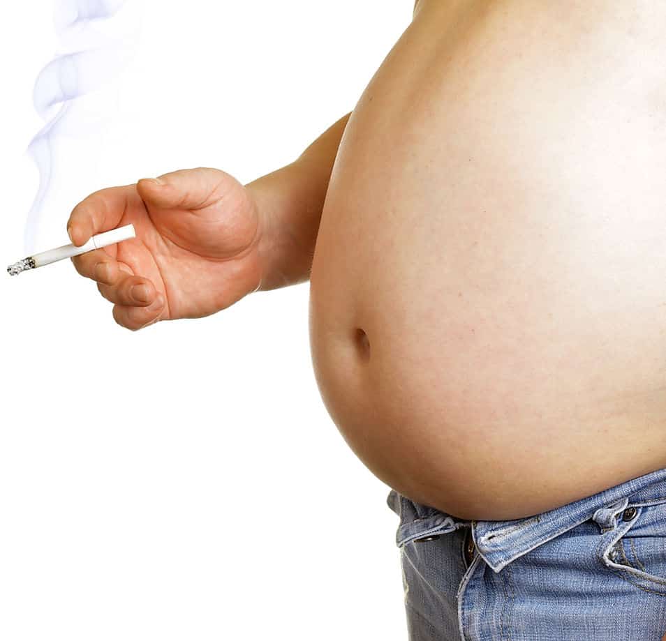 Ein ungesunder Lebensstil kann das Risiko für Ischias ebenfalls erhöhen.