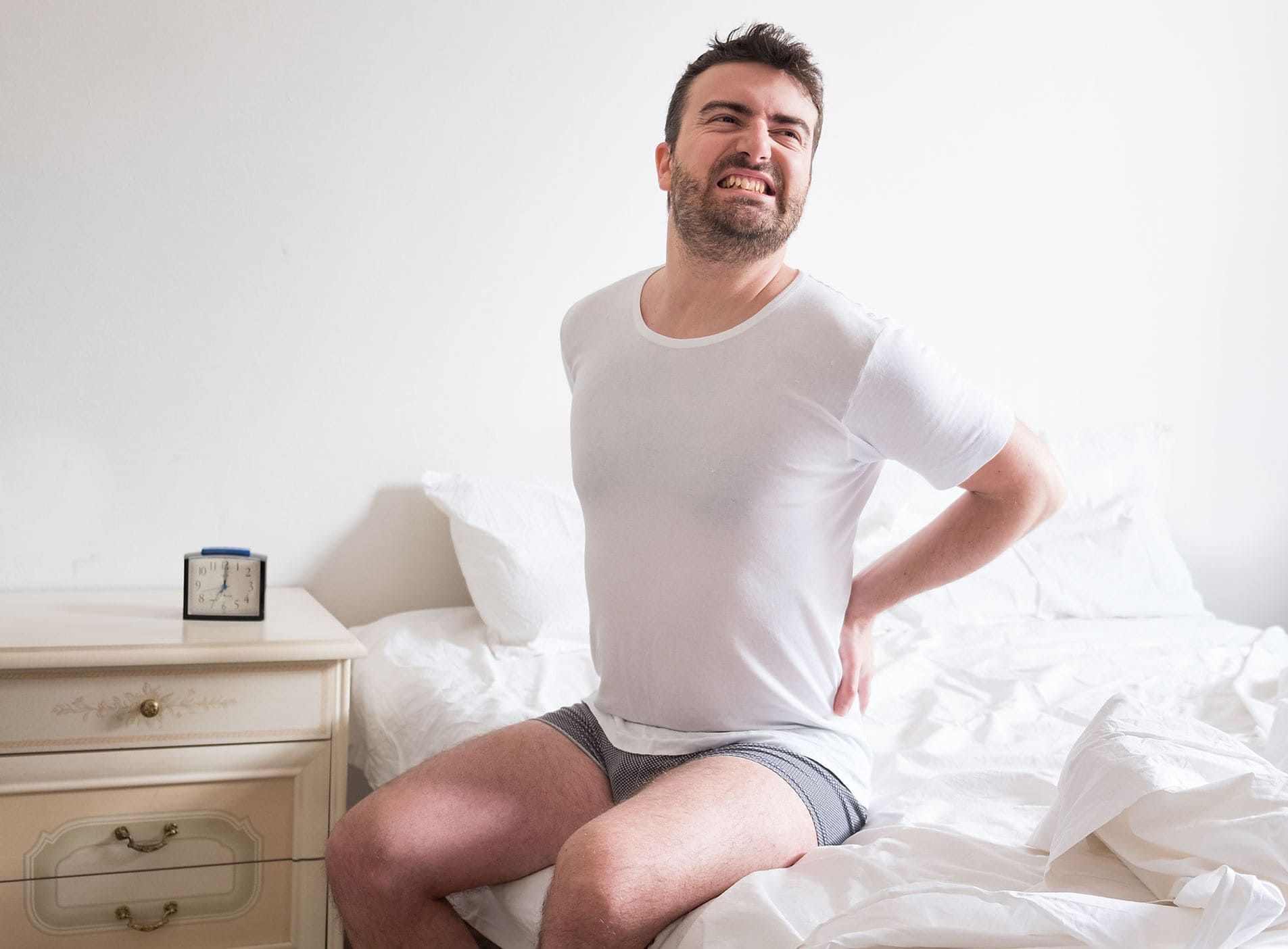 Der Ischias hat seinen Ursprung meist in der Lendenwirbelsäule