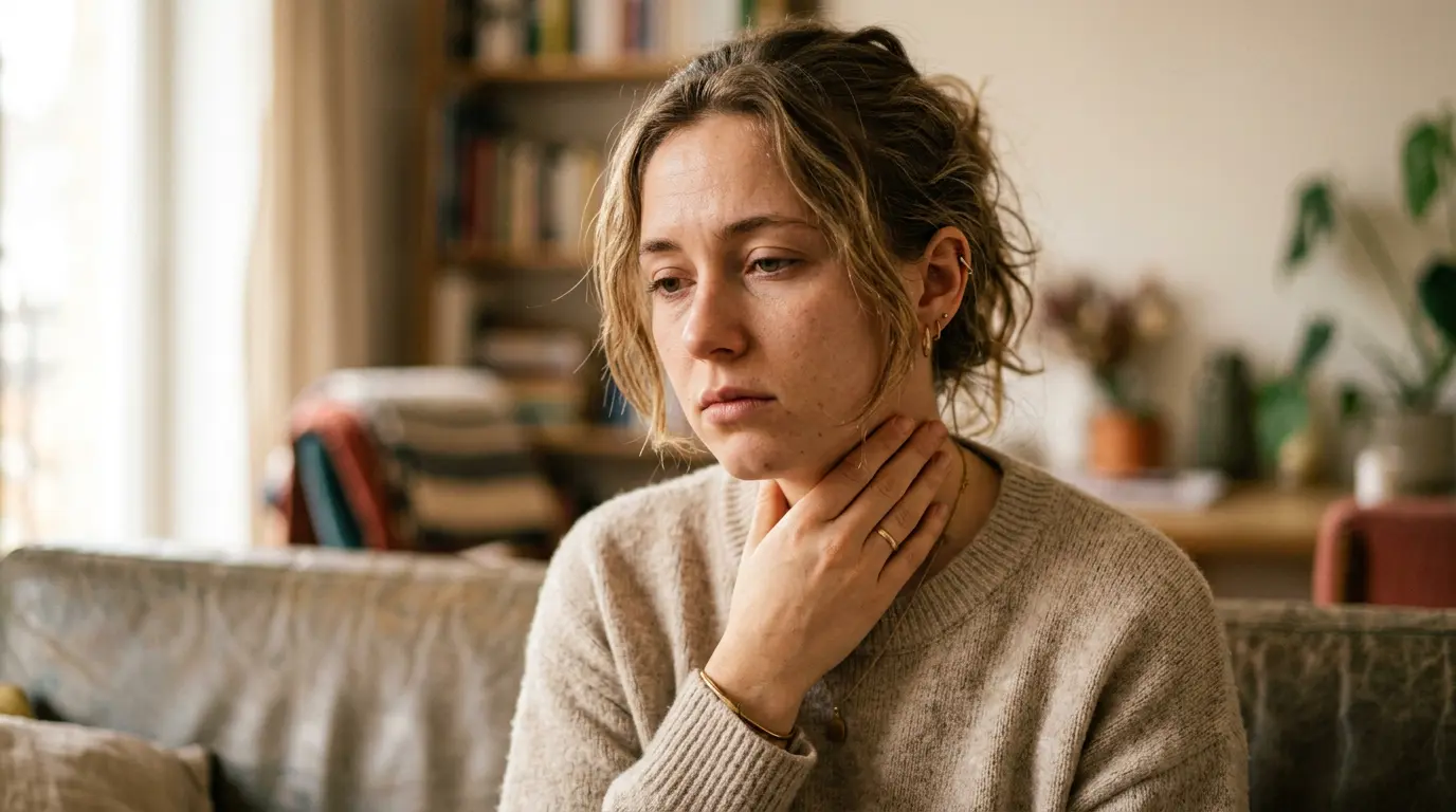 Boleče grlo je lahko virusnega, bakterijskega ali mehanksega izvora