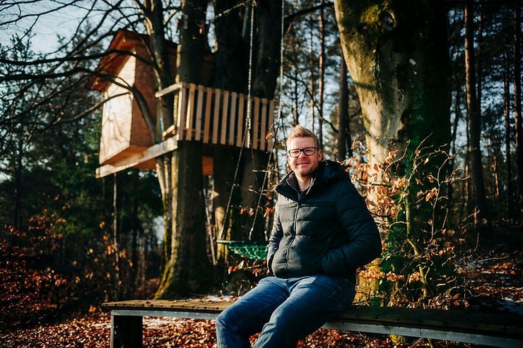 »KADAR JE LE MOGOČE, POSKUŠAM ČAS Z OTROKI PREŽIVETI TAKO, DAJE TUDI ZAME PRIJETEN.« | Foto: Siniša Kaniža