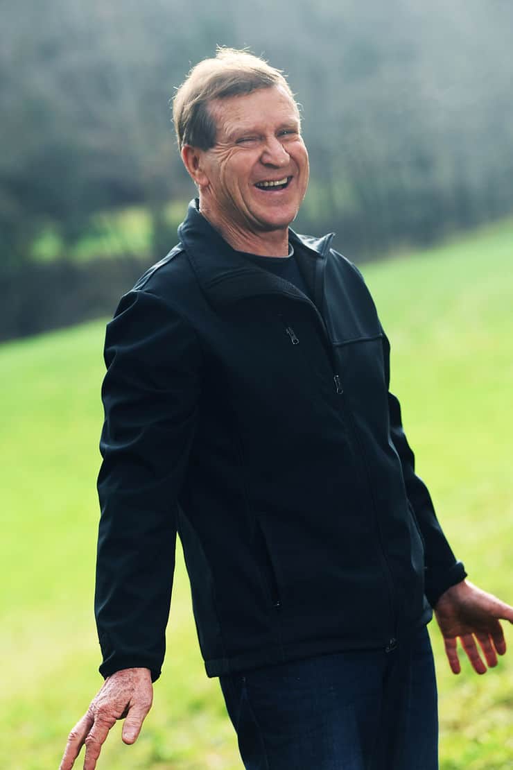 72 letni Ivo Konc iz Naklega danes (foto: Mateja Jordovič Potočnik | december 2019)