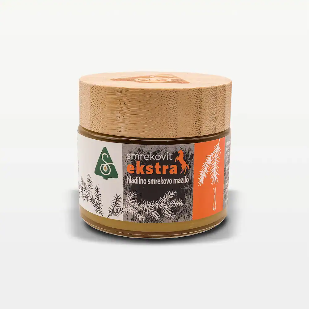 smrekovo mazilo s hladilnim učinkom Smrekovit Ekstra