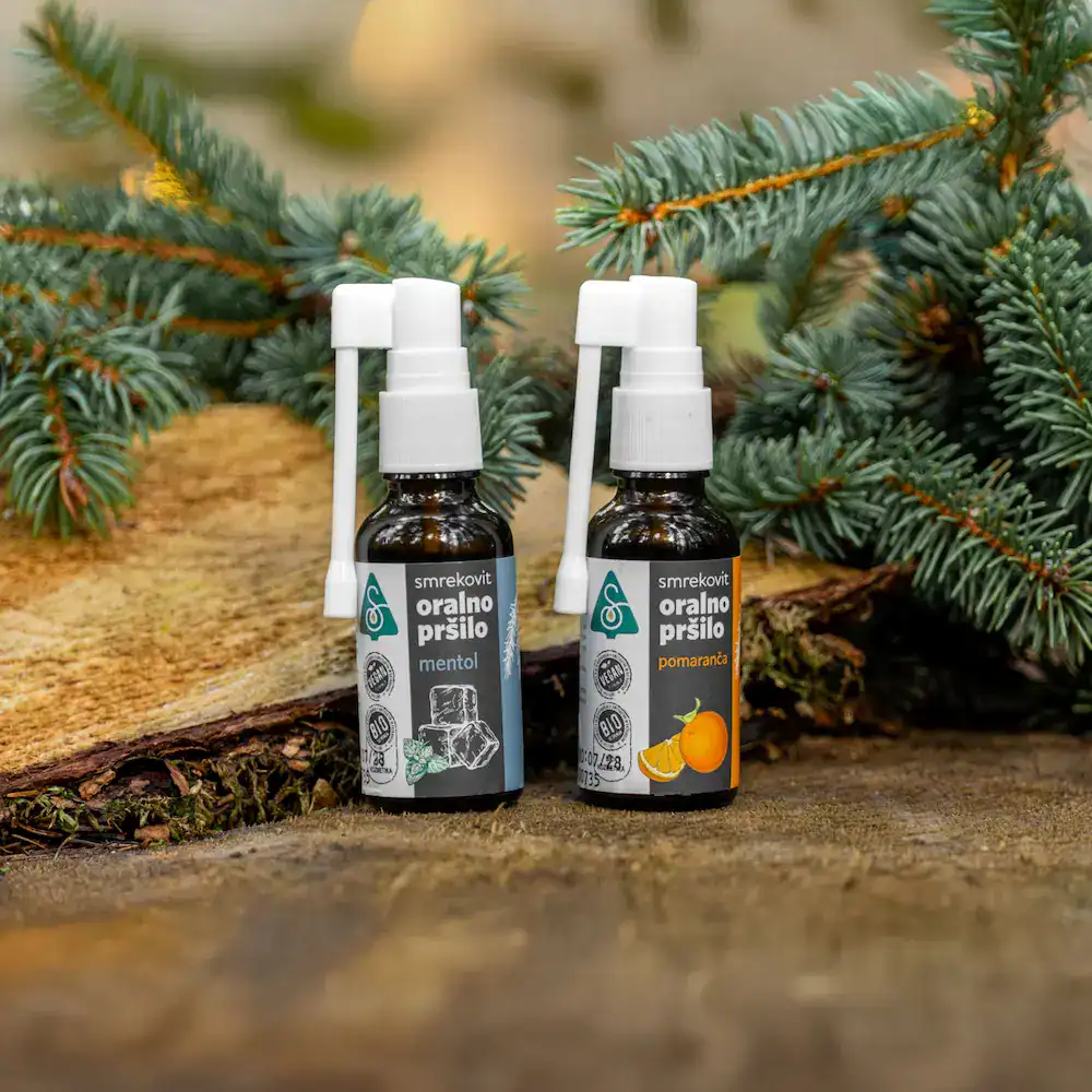 Smrekovit oralno pršilo - uporaba moški