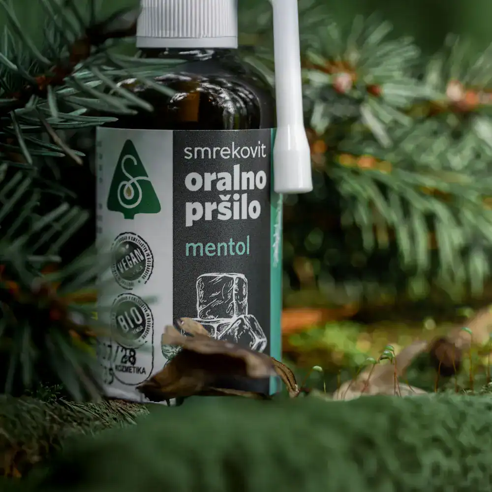 Smrekovit oralno pršilo