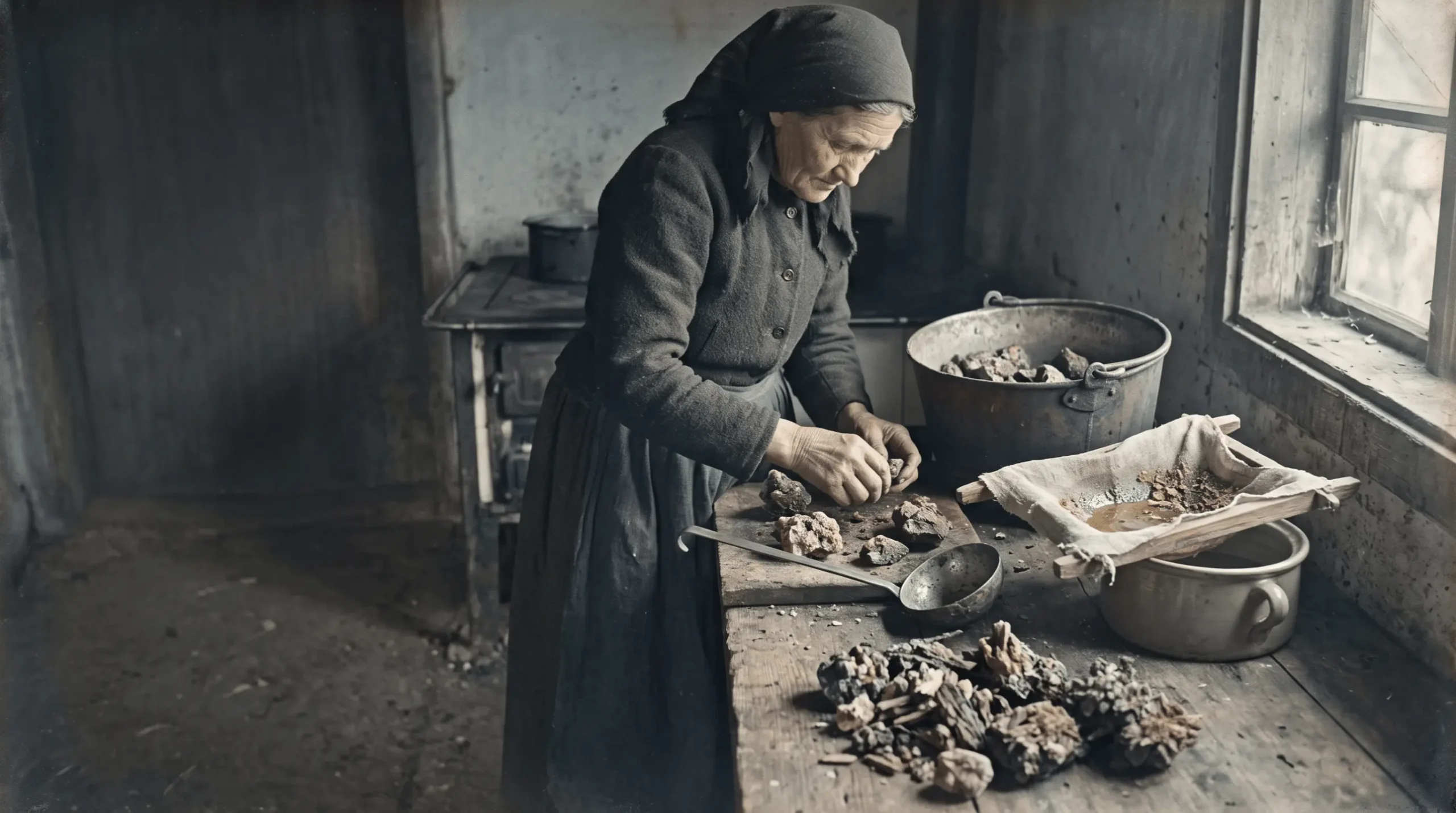 Tradicionalna priprava mazila iz smrekove smole