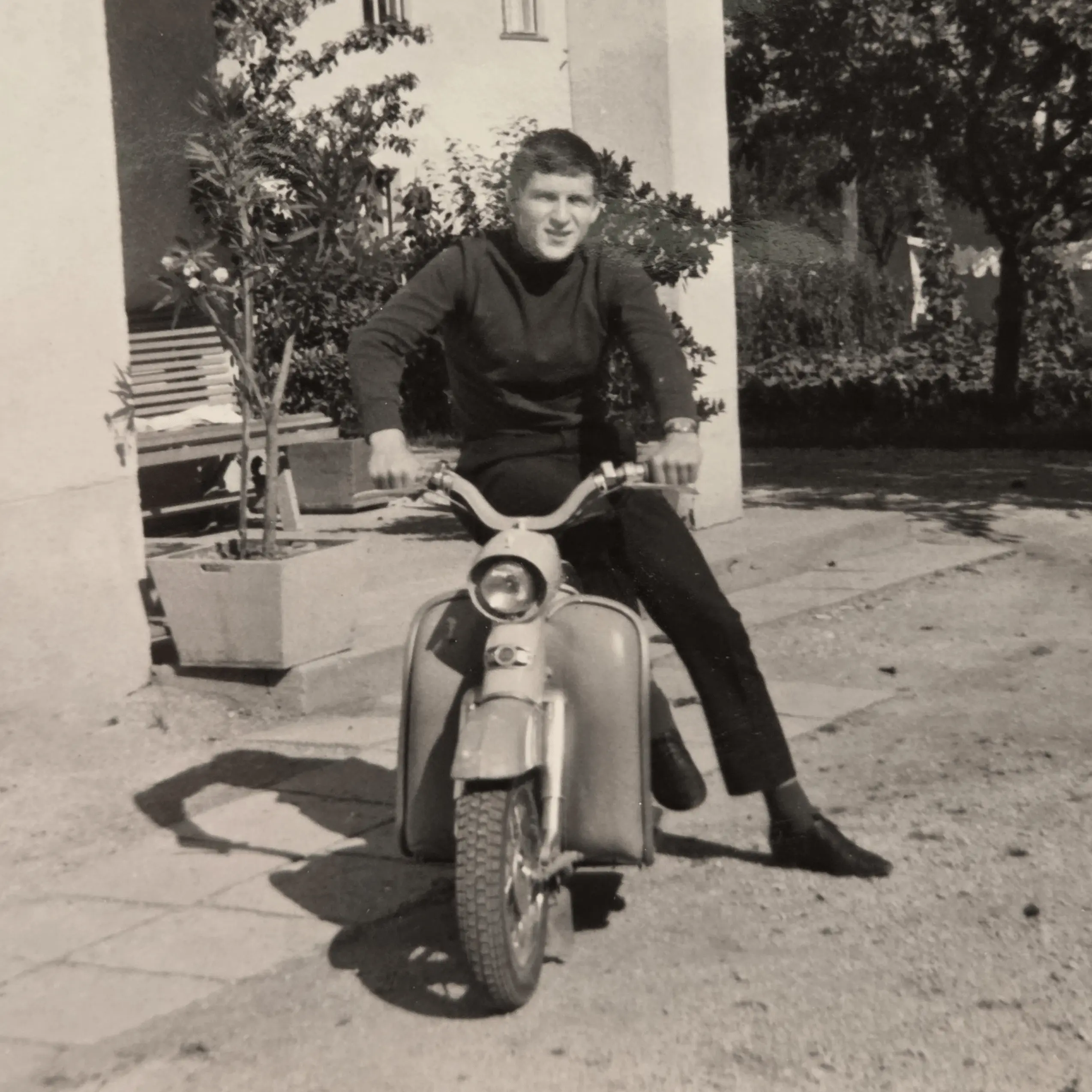 Ivo Konc in jungen Jahren – Foto aus dem Familienarchiv